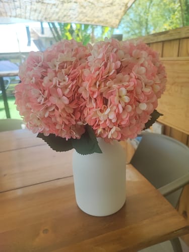 Customer photo review of Casa vase - Blanc mat