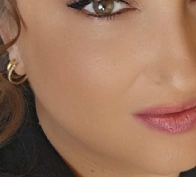 Customer photo review of Klara Ohrringe | 18K vergoldet
