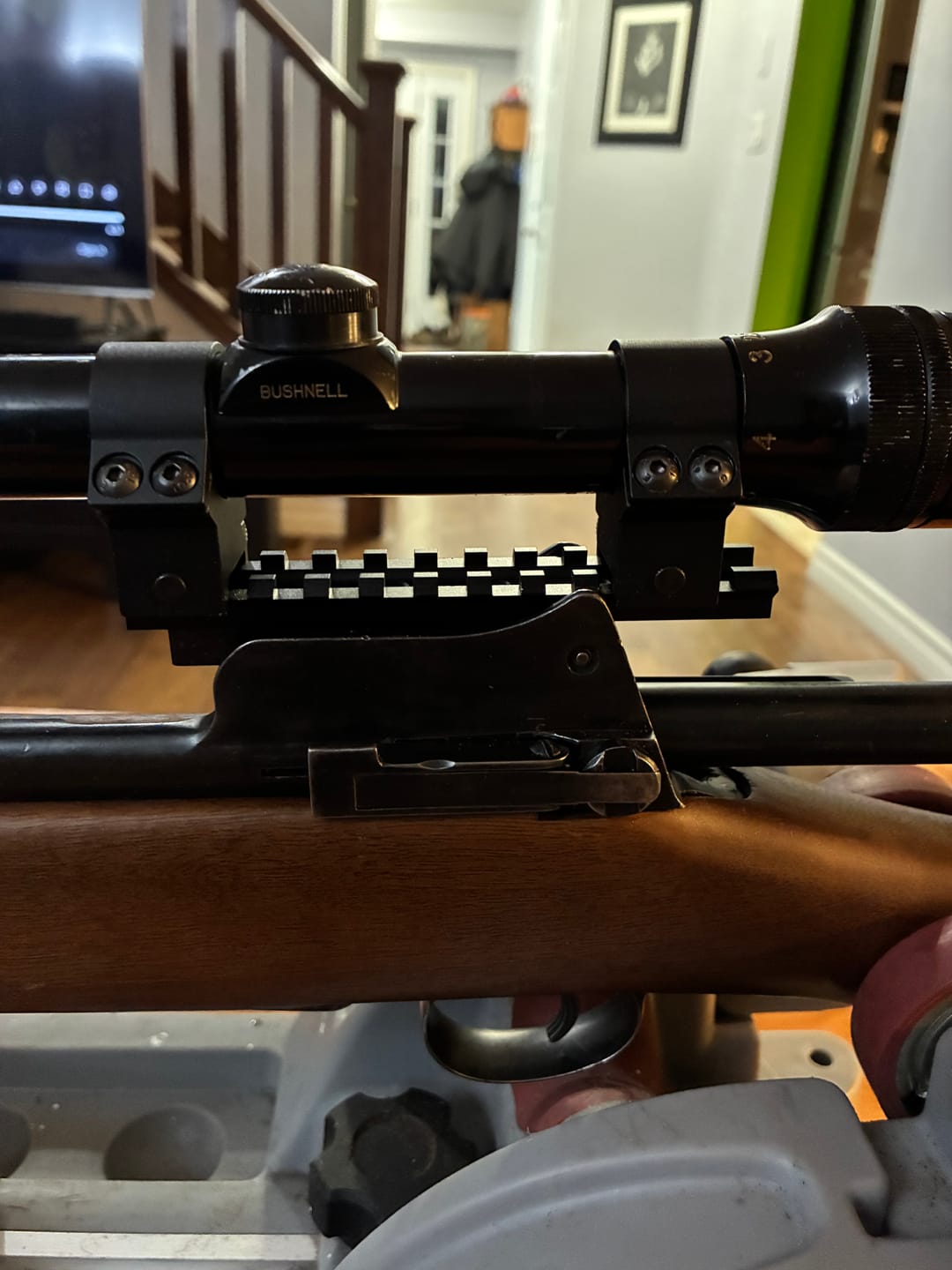 Customer photo review of Low-Profile Picatinny Scope Mount for Enfield P14 (Pattern 1914) and M1917 No Drill-Tap