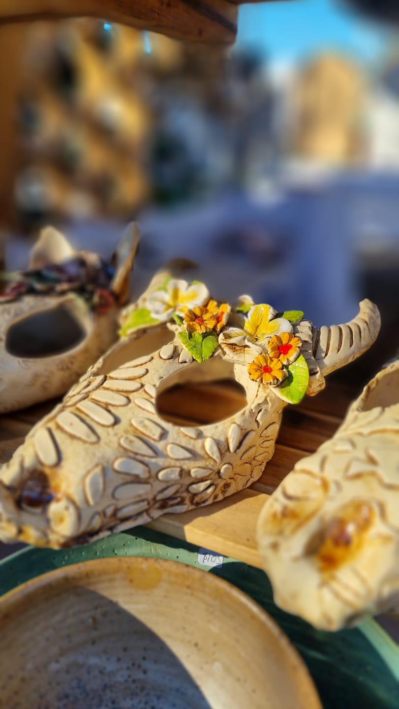 Customer photo review of Atelier W 2502 - White Stoneware with Grog - 10Kg Bag