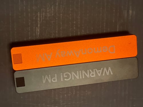 Customer photo review of Weekly AM-PM Vitamin Case 2.0