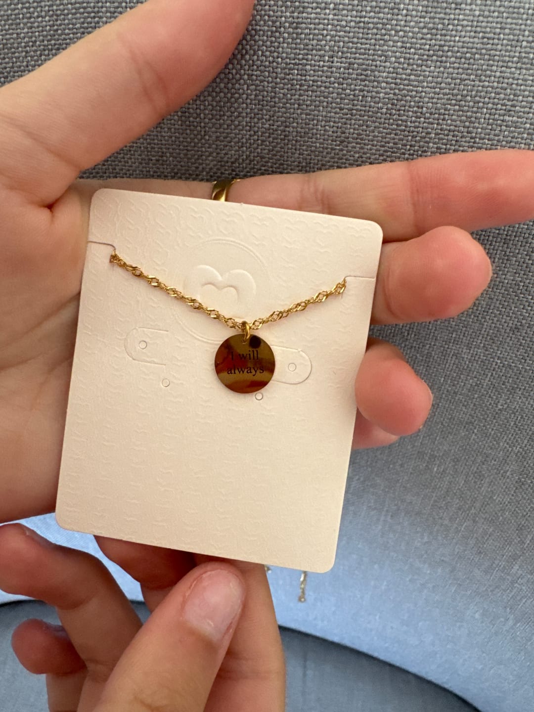 Customer photo review of Collar Sensación - Personalizado