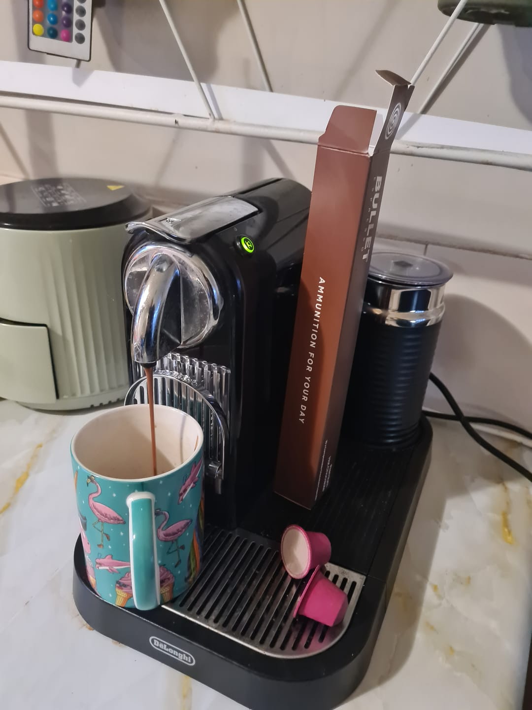 Customer photo review of New Premium Hot Chocolate Pods