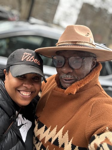 Customer photo review of Boater Straw Boater Hat