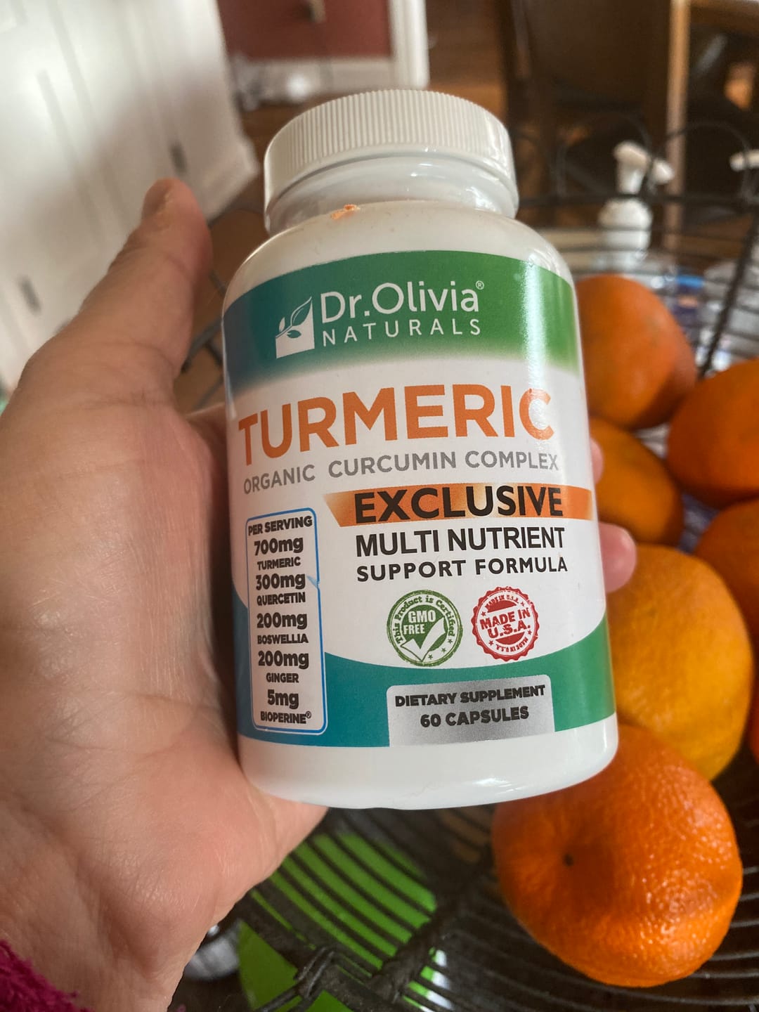 Customer photo review of Organic Turmeric - Healthy Inflammatory Response Complex
