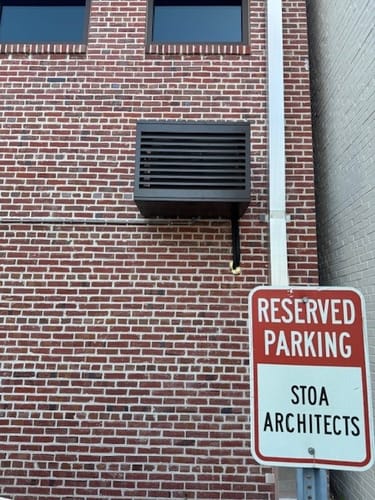 Customer photo review of Mini-Split AC Cover - Bronze