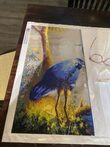 Customer photo review of Tulips IV (Paint by Numbers)