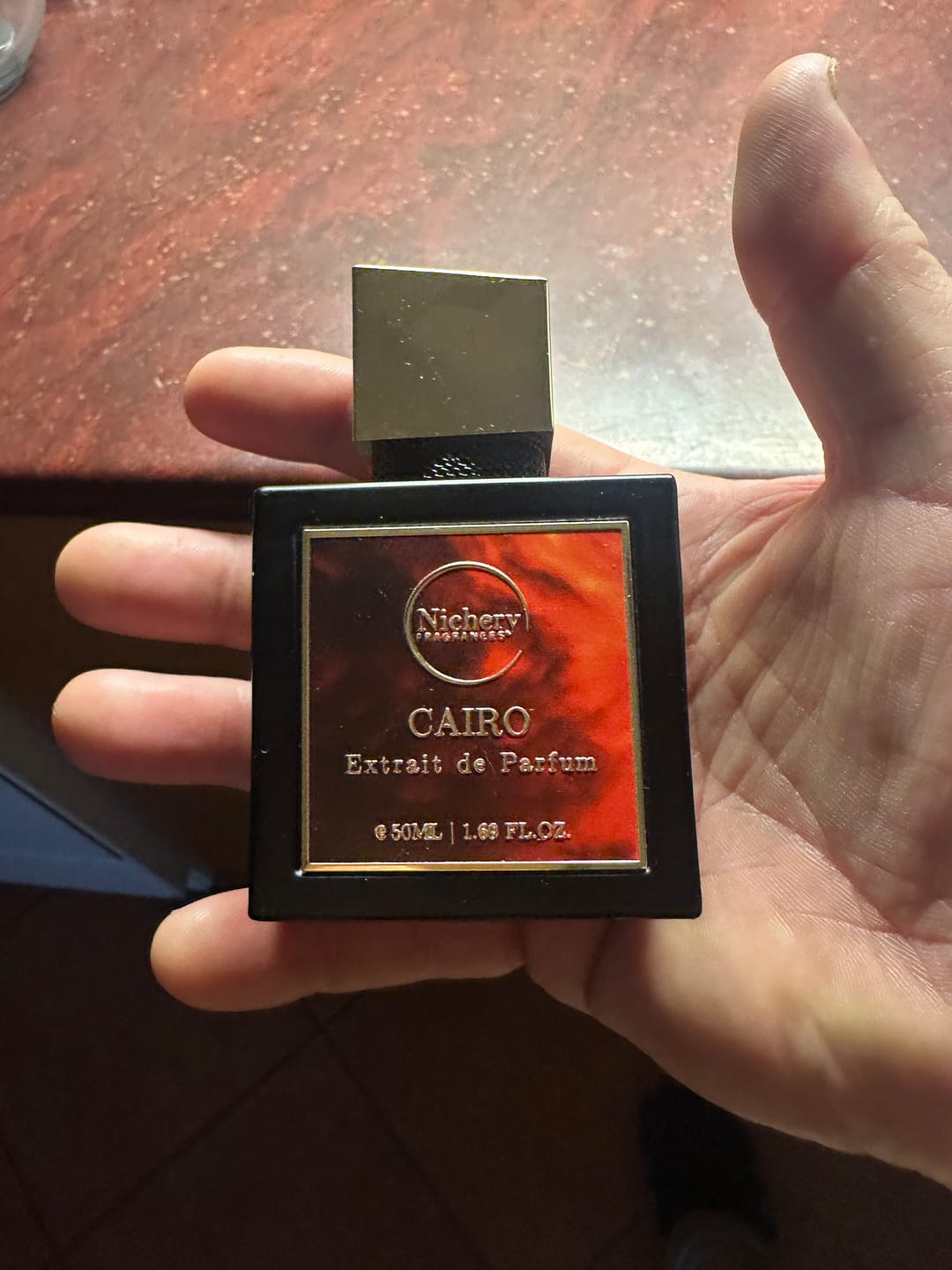Customer photo review of Nichery Cairo Extrait de Parfum - Unisex 50ml
