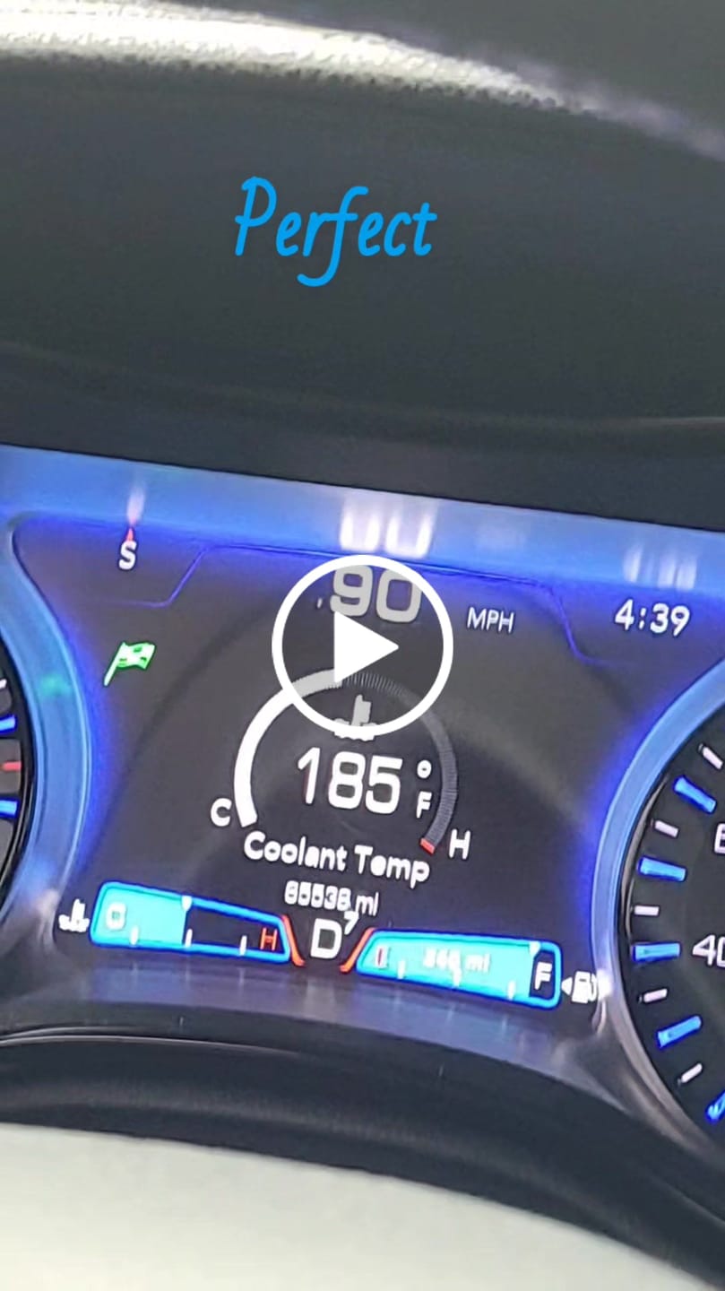 Customer video review of Pentastar 3.6 180 degree Thermostat