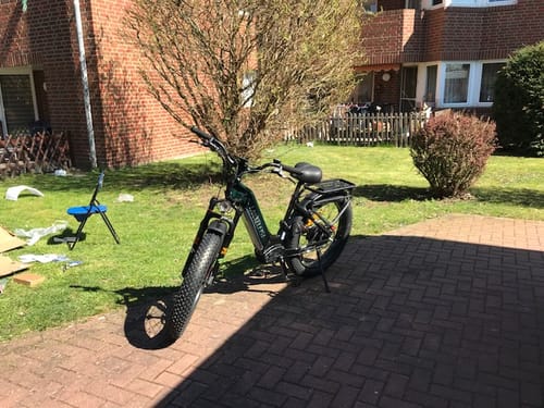 Customer photo review of Lankeleisi MG600 Plus 1000W 26" Fat Bike 960Wh All Terrain SUV E-Bike with Torque Sensor 48V 20Ah Battery