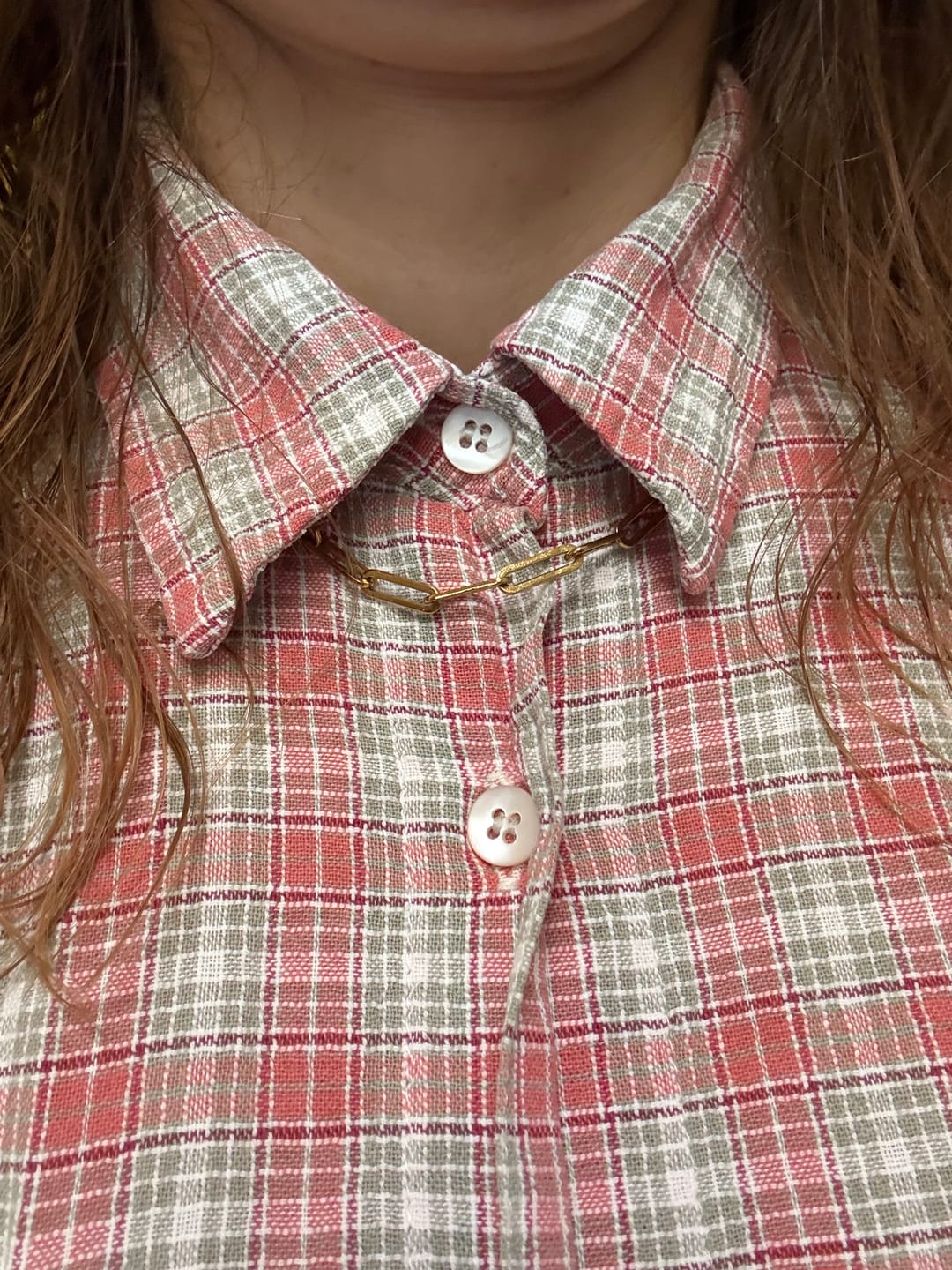 Customer photo review of Colar Elos Celina Corrente Banhado em Ouro 18K