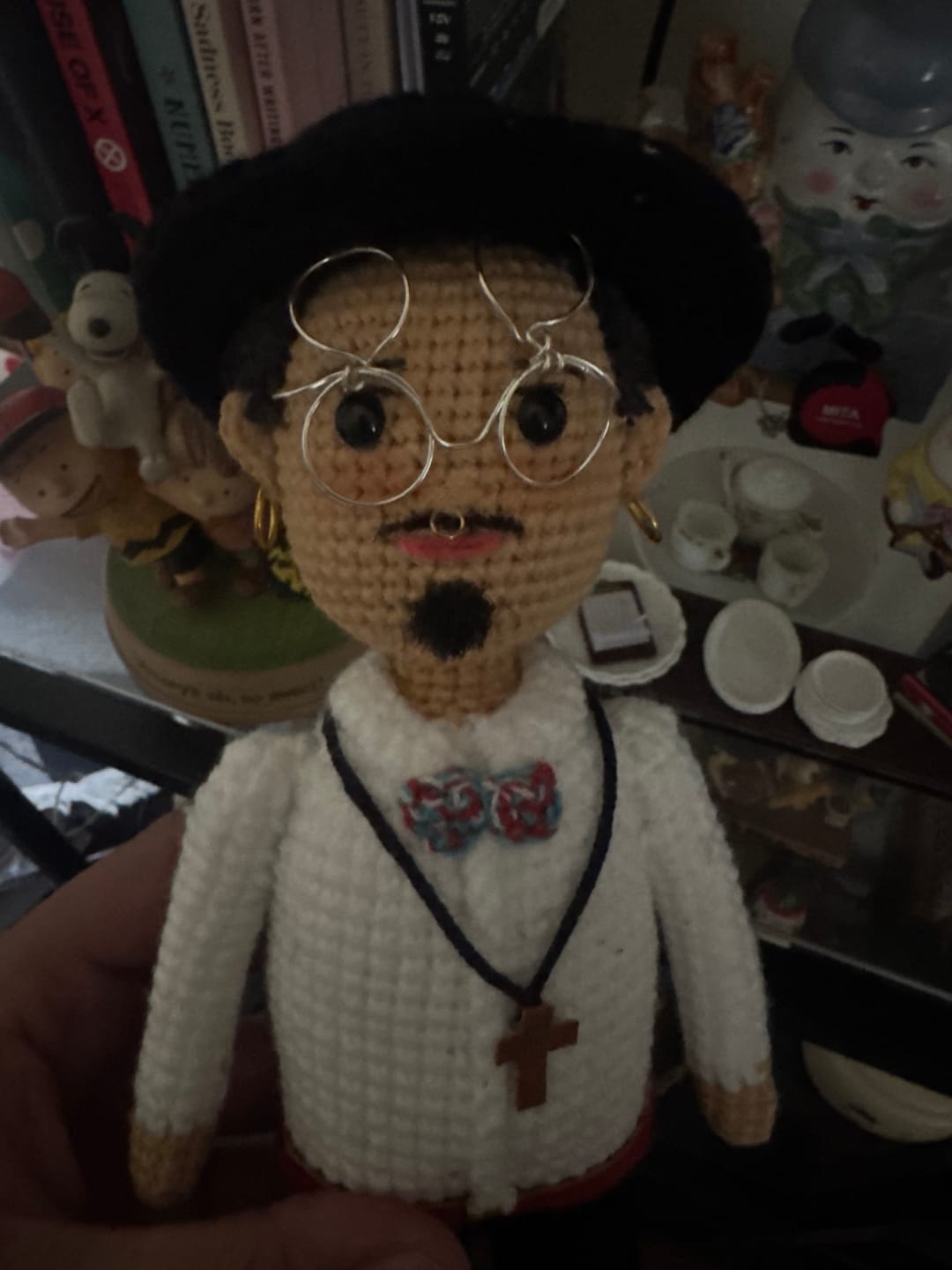 Customer photo review of Tranquil® - Personalized Crochet Doll (Bigger sizes)