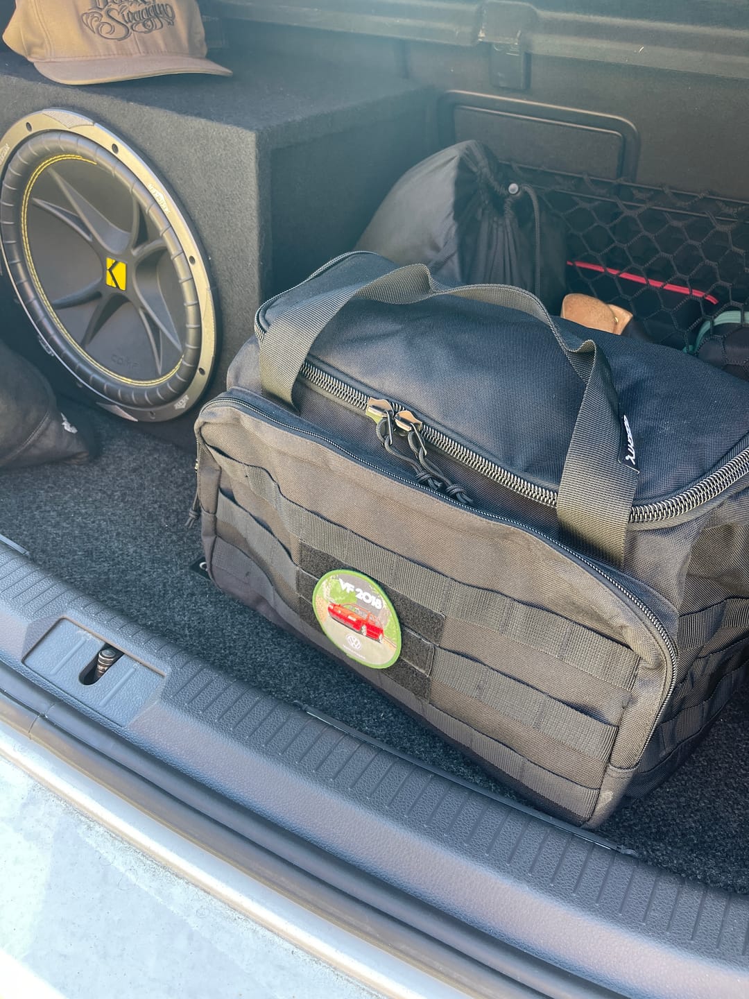 Customer photo review of 80Eighty® Commando Raven GearBag