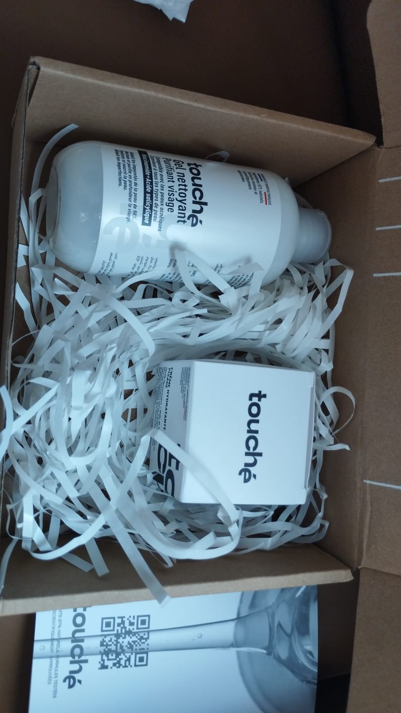 Customer photo review of Gel Nettoyant Purifiant Visage
