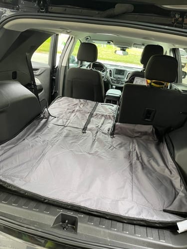 Customer photo review of SUV Cargo Liner for Fold Down Seats - Large
