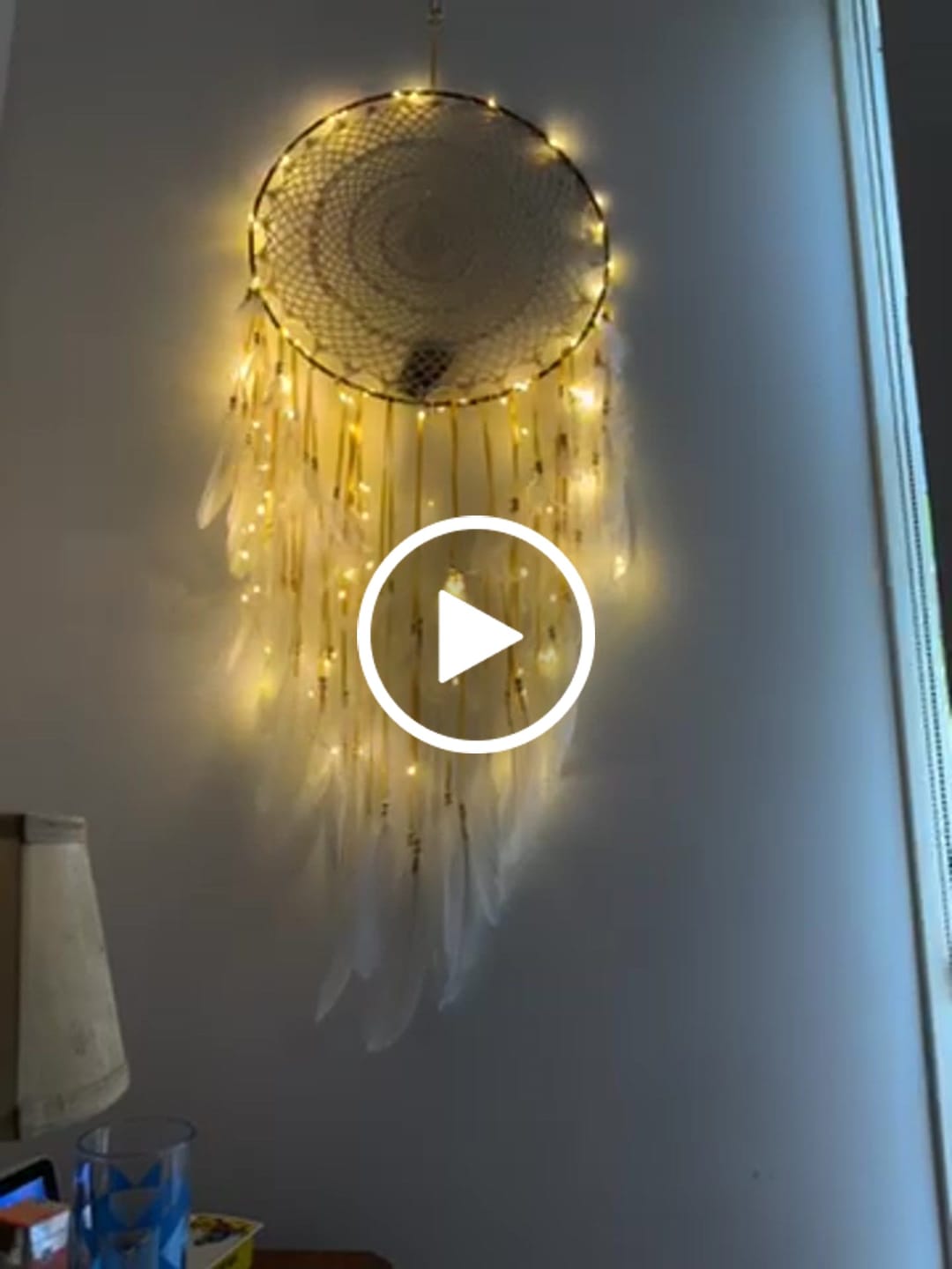Customer video review of Sun Circle Dream Catcher Lights