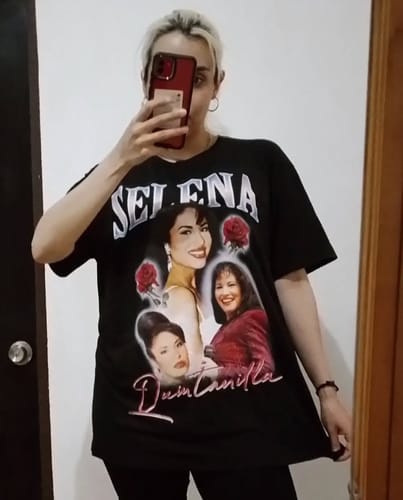 Customer photo review of Selena T-Shirt