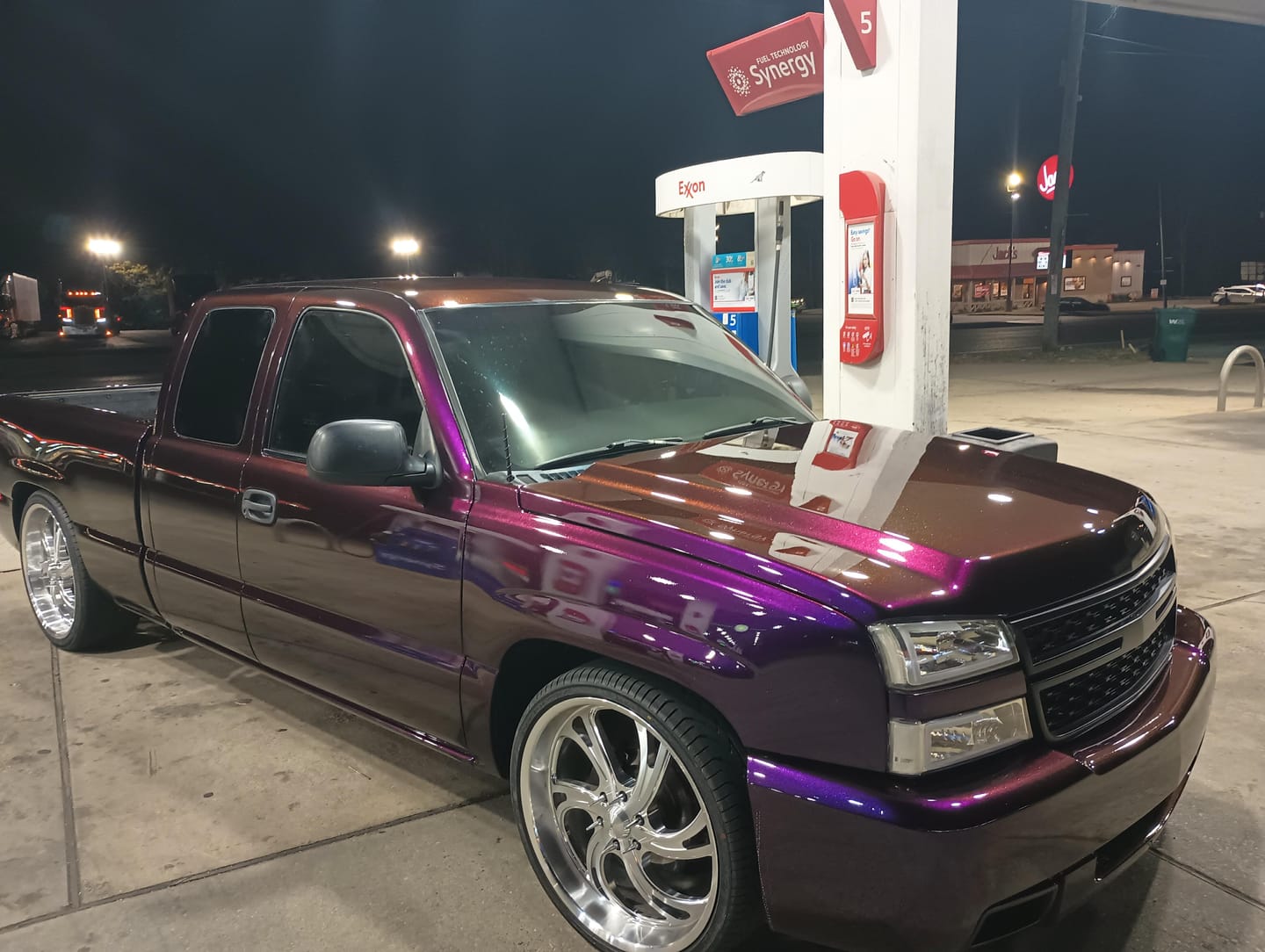 Customer photo review of Aurora Purple Paint Basecoat