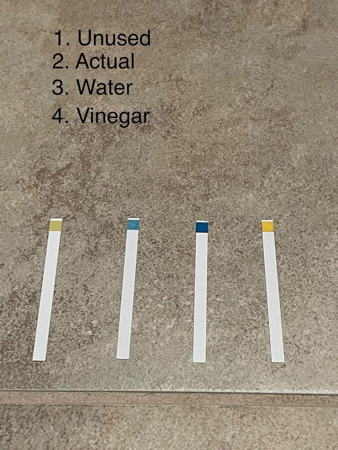 Customer photo review of Vaginal pH Test