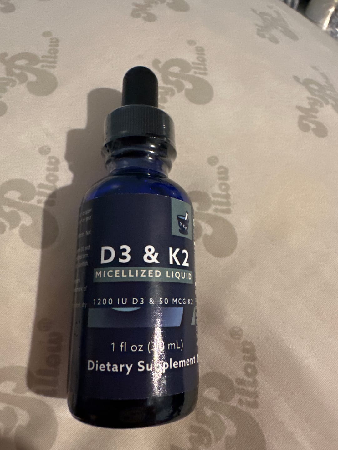 Customer photo review of D3 & K2 Micellized Liquid