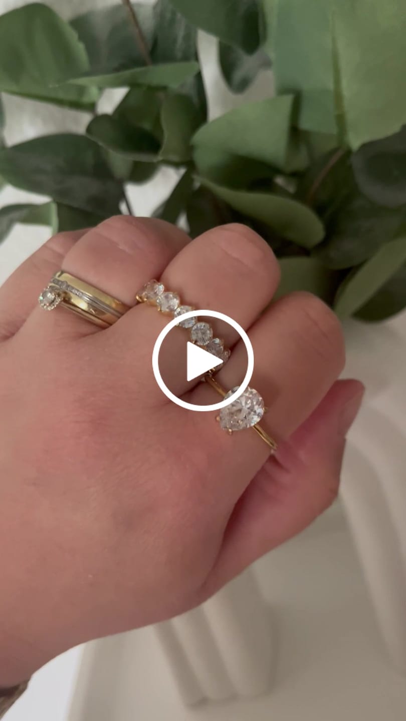 Customer video review of Arabella Ring | 18K vergoldet