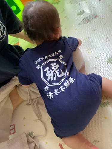 Customer photo review of 商店風Tシャツ－家族みんなでお揃い！商店Ｔシャツメンズサイズキッズサイズ