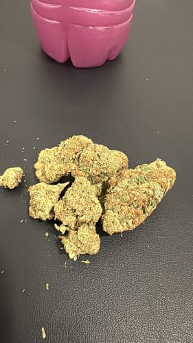 Customer photo review of Raspberry Kush - Bulk - Minis (Indica)