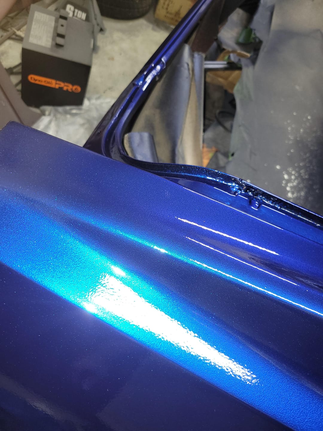 Customer photo review of Oceanic Paint Basecoat