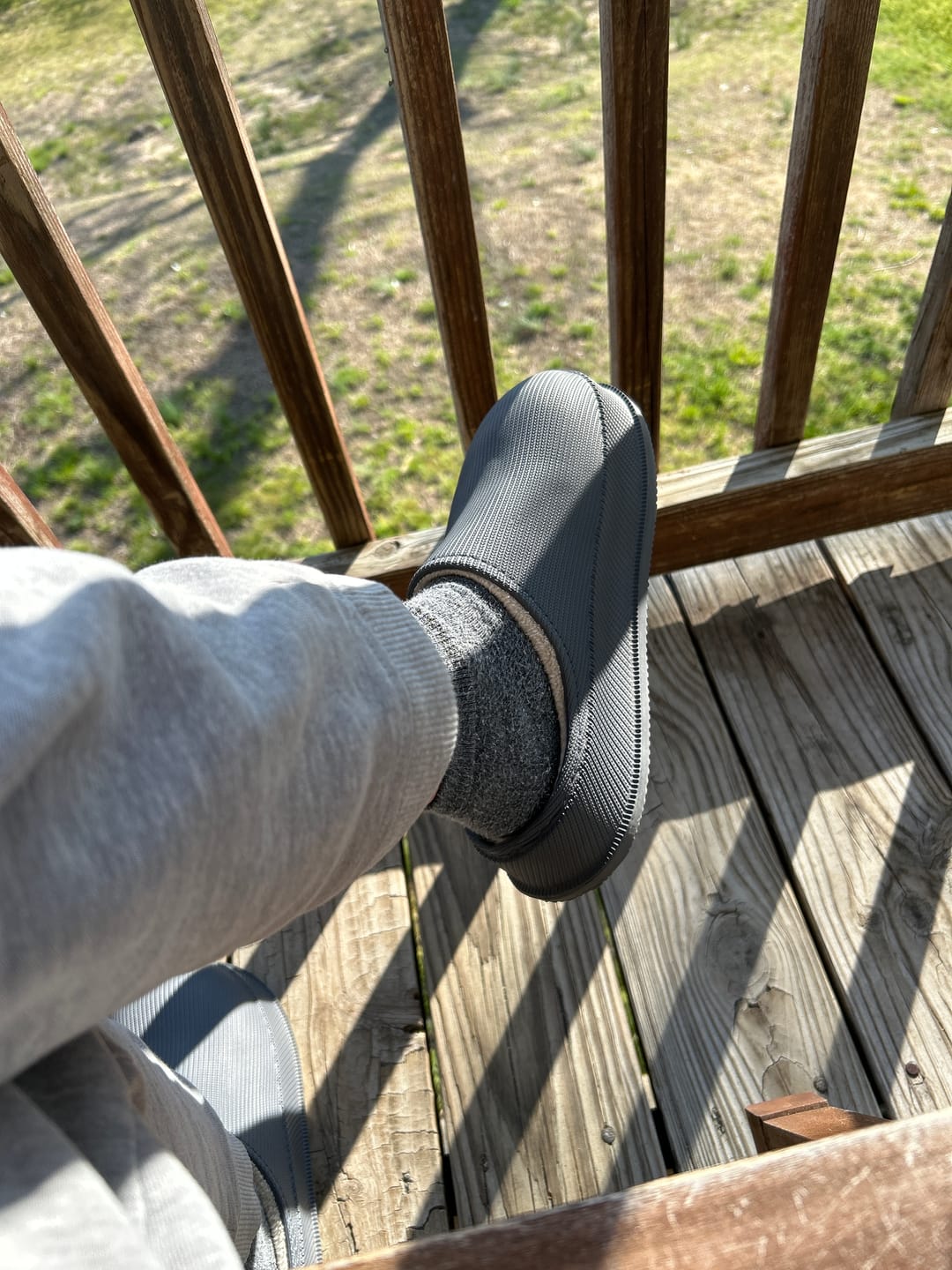 Customer photo review of Cushion Slides with Fur - Cloud Slides