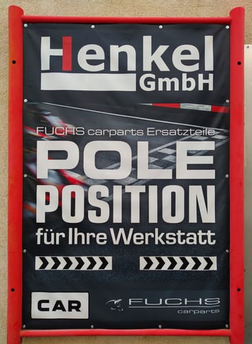 Customer photo review of Banner inkl. Druck