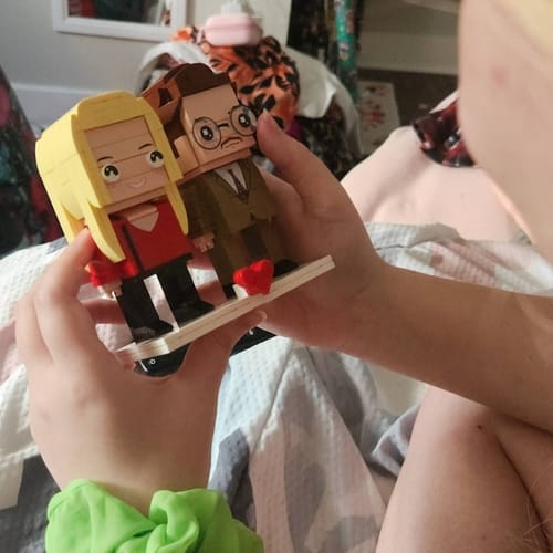 Customer photo review of Custom Fully Body Brick Figures