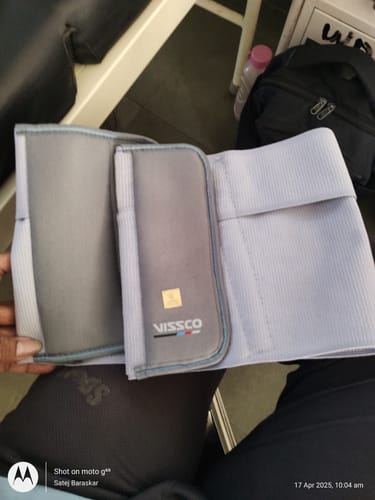 Customer photo review of Abdominal Belt (8") |Supports the Weak Abdominal Muscles to Relieve Pain (Beige)