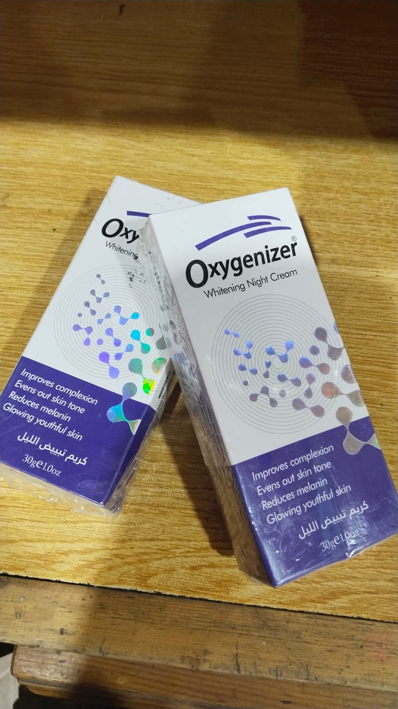 Customer photo review of Oxygenizer Whitening Night Cream - Triple Pack