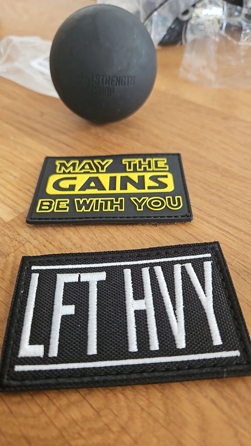 Customer photo review of Velcro Patches For Backpacks & Training-Vests