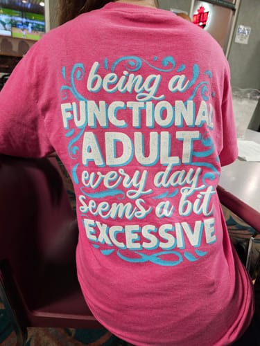 Customer photo review of Functional Adult