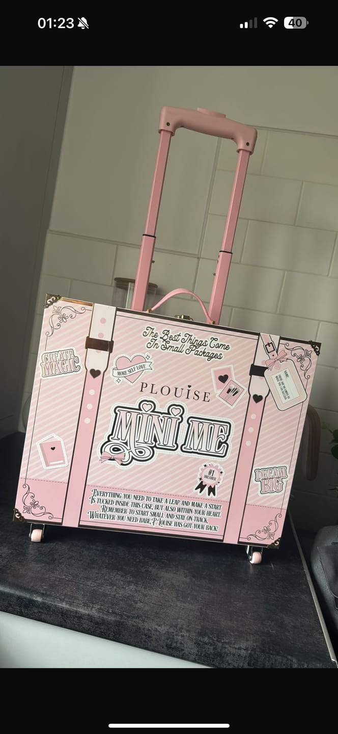 Customer photo review of P. Louise Mini Me Suitcase (Suitcase Only)