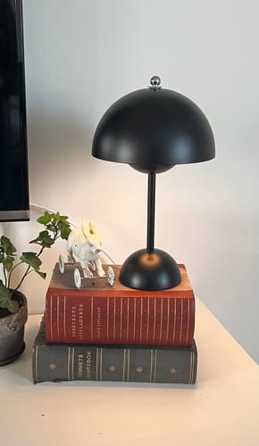 Customer photo review of Bordslampa - Svamplampa Flowerbud - Batteridriven 5000 mAH