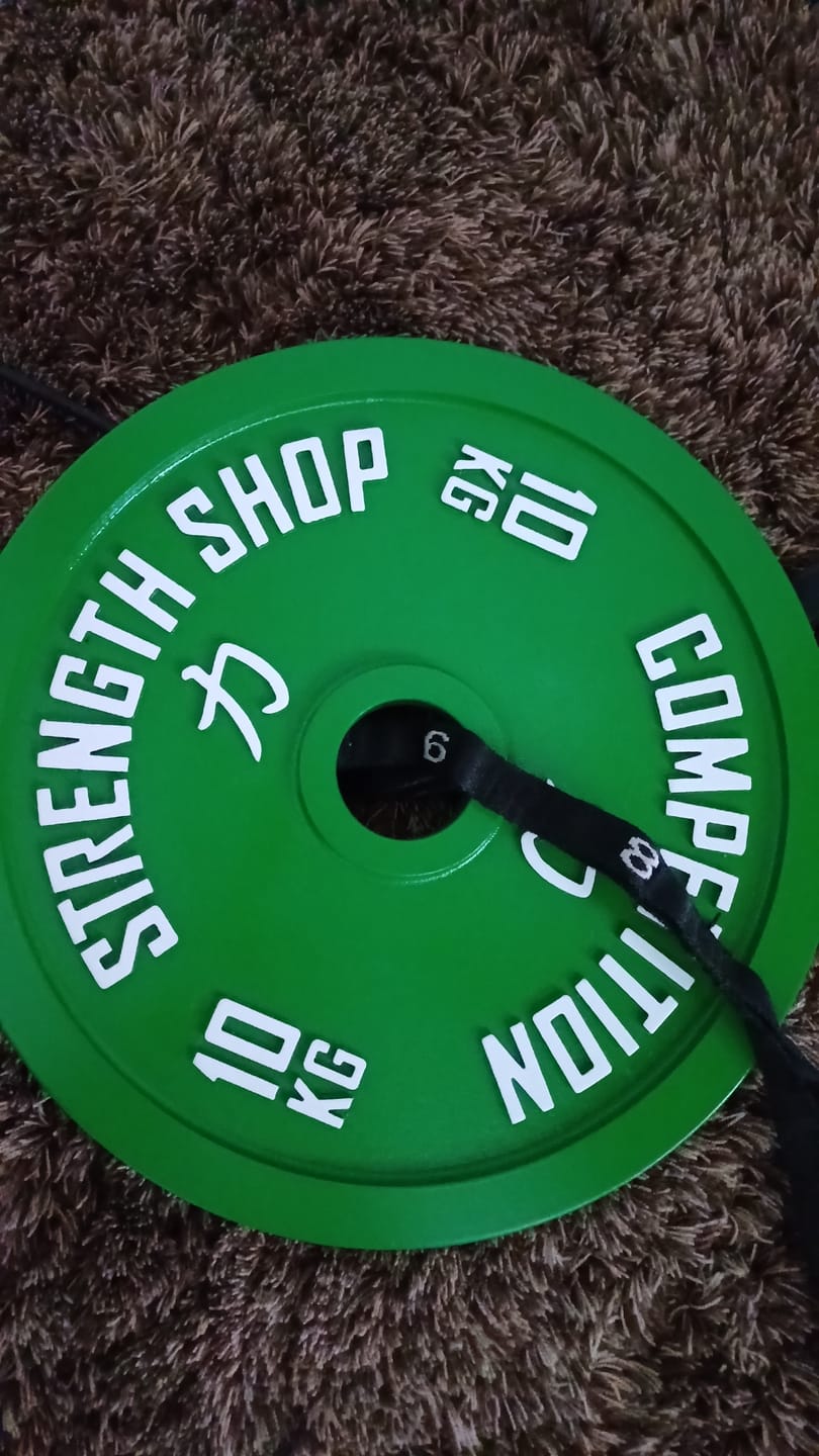 Customer photo review of Strength Shop Calibrated Plates - IPF Approved