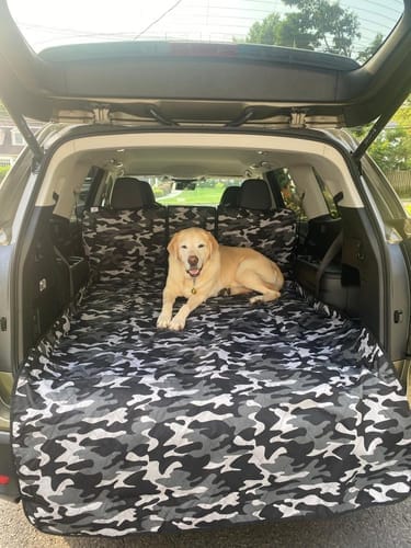 Customer photo review of SUV Cargo Liner for Fold Down Seats - Large