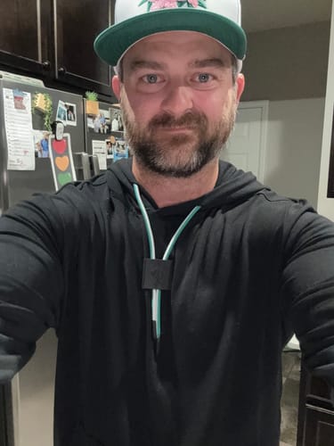 Customer photo review of LinksLuxe Hoodie - Black