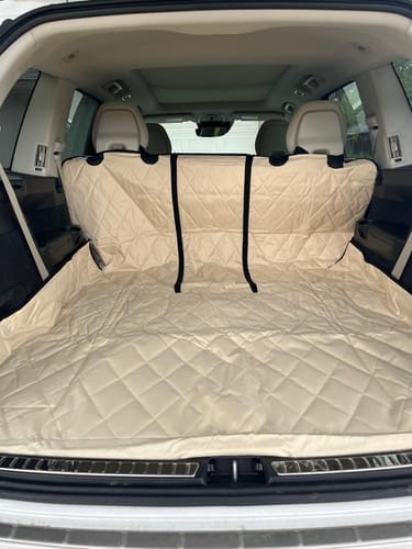 Customer photo review of SUV Cargo Liner for Fold Down Seats - Large