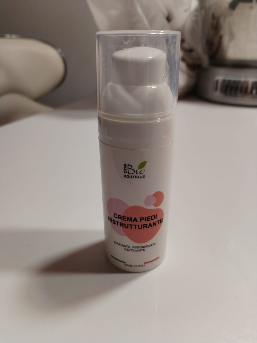 Customer photo review of Crema Piedi Ristrutturante