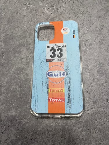 Customer photo review of Gulf Porsche GT Livery - Individuelle Handyhülle für iPhone
