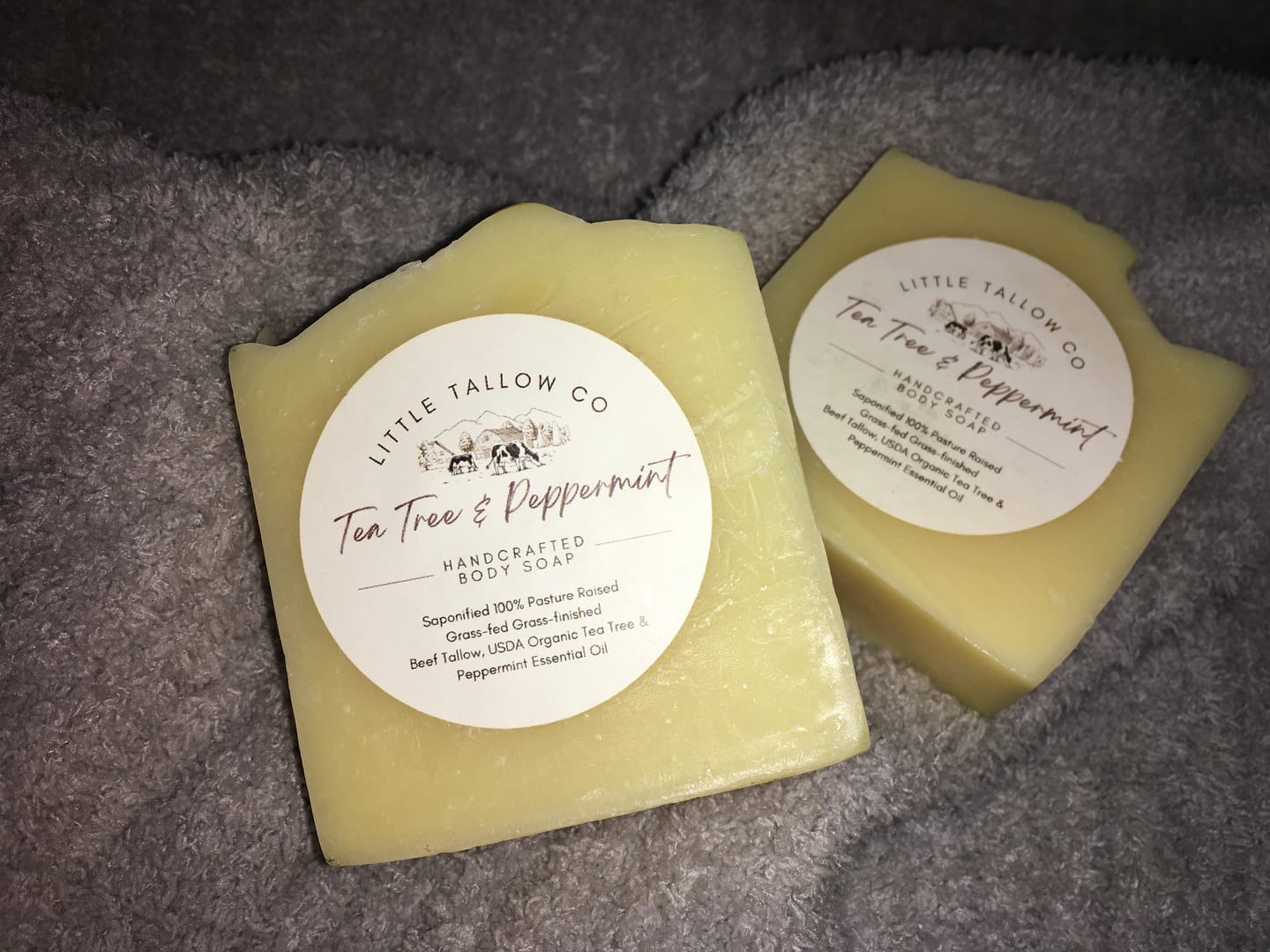 Customer photo review of Handmade Tallow Soap