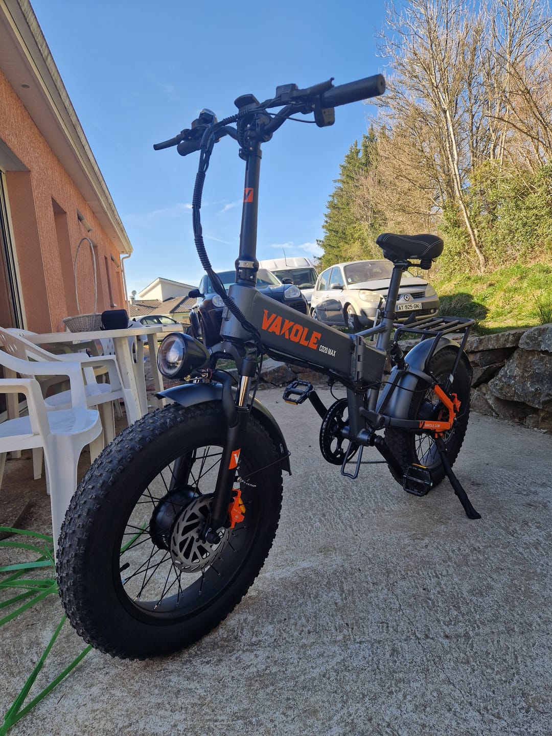 Customer photo review of CO20 MAX AWD Folding Fat Bike