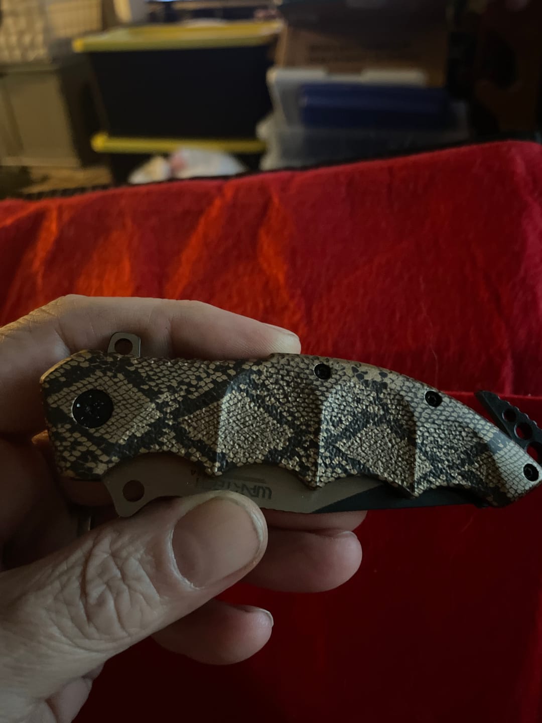 Customer photo review of Monthly Knife Subscription