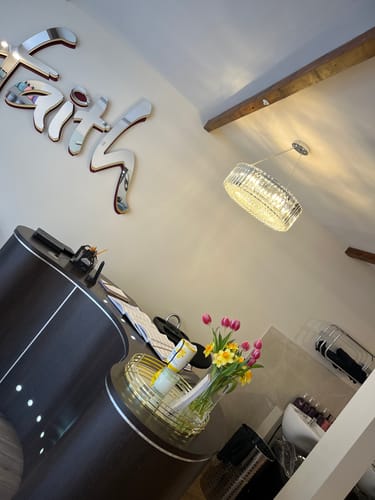 Customer photo review of Modern Round Crystal Chandelier