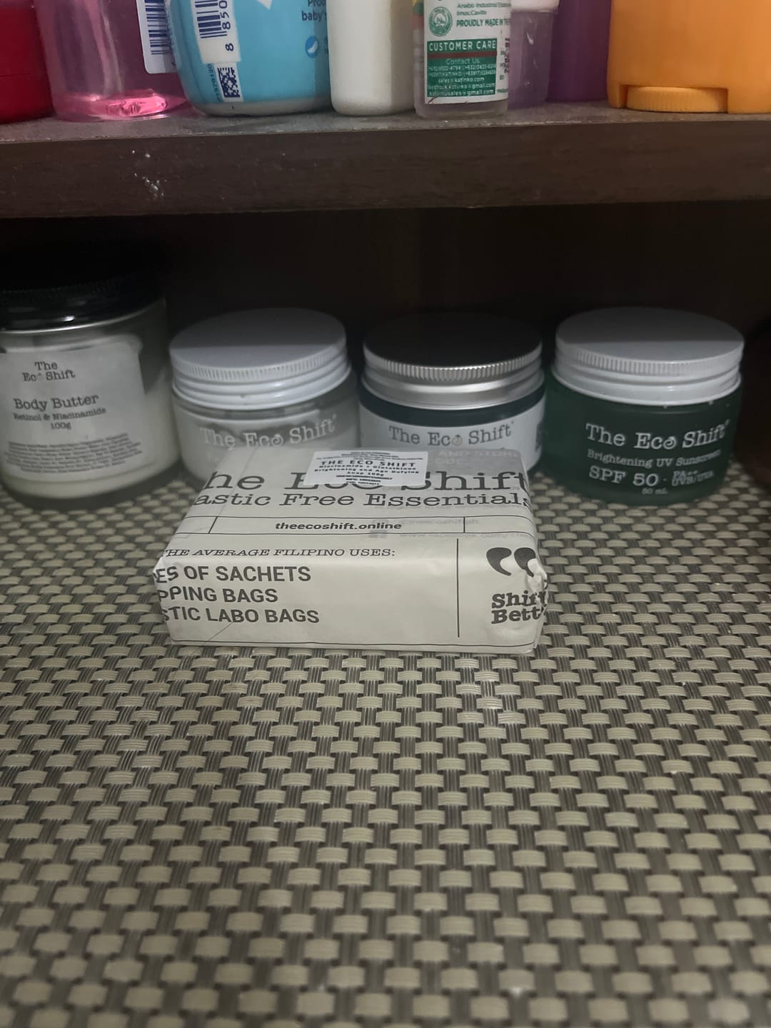 Customer photo review of Niacinamide + Glutathione Brightening & Age-Defying Soap