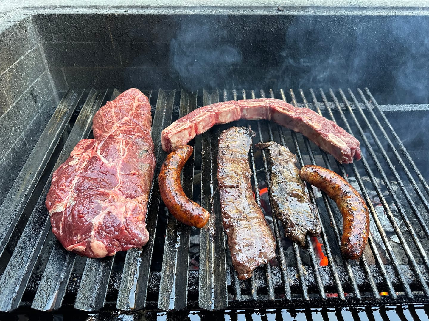 Customer photo review of Asado de Tira Trozado Premium | Paquete 1.2 kg | Corte Criollo
