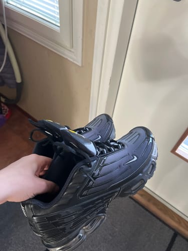 Customer photo review of Nike Air Max Plus 3 Black Wolf Grey